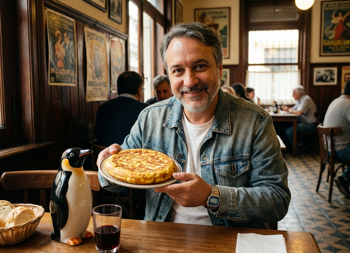 EL DÍA QUE LA TORTILLA DE PAPAS SE SENTÓ A LA MESA DEL MUNDO