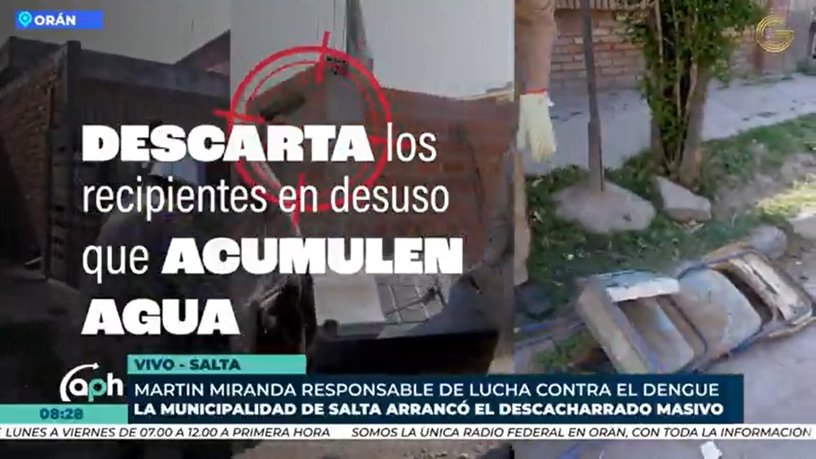 Inició la lucha contra el dengue: Descacharrado masivo en la capital salteña