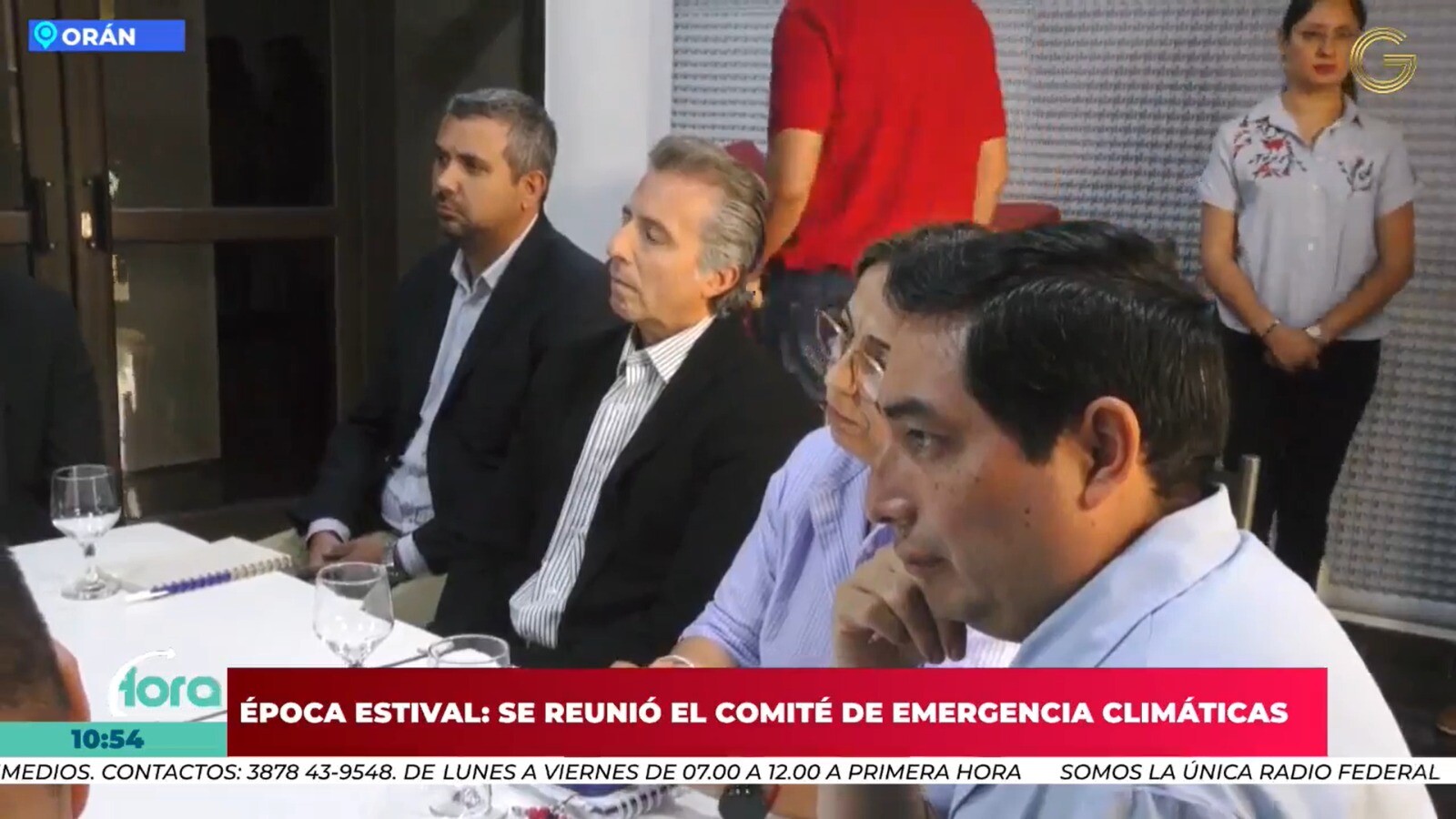 Reunión del comité de emergencias climáticas de la provincia