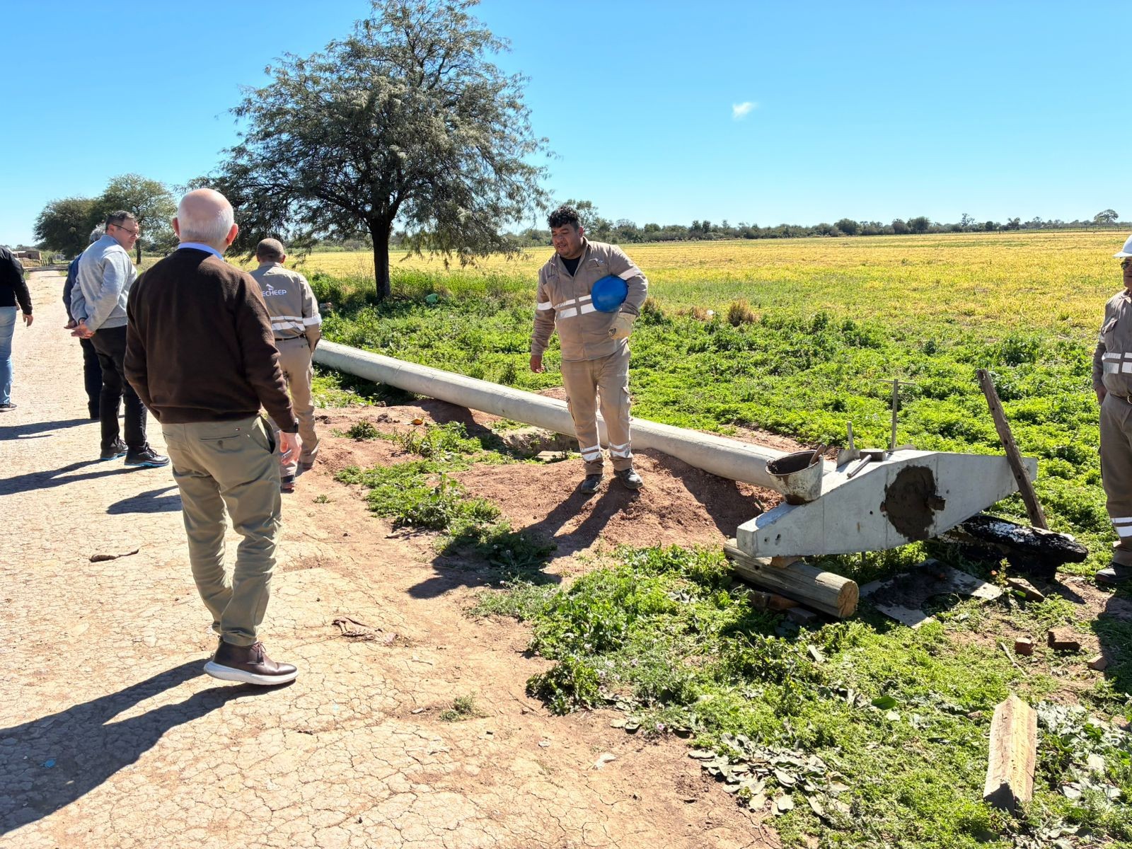 NAPENAY: SECHEEP EJECUTA OBRAS PARA BRINDAR ENERGÍA A MÁS DE 70 FAMILIAS