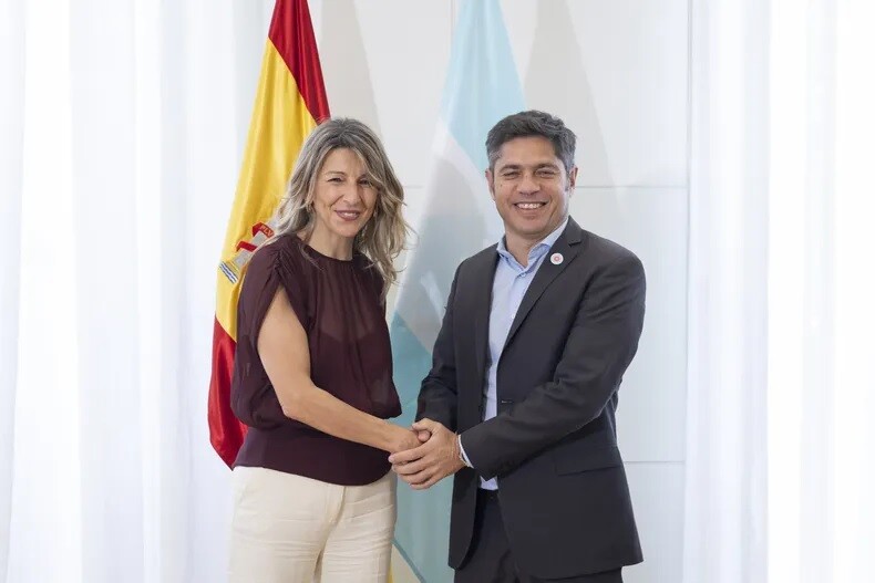 b.jpg Kicillof levanta el perfil desde España: reuniones con empresarios y líderes internacionales