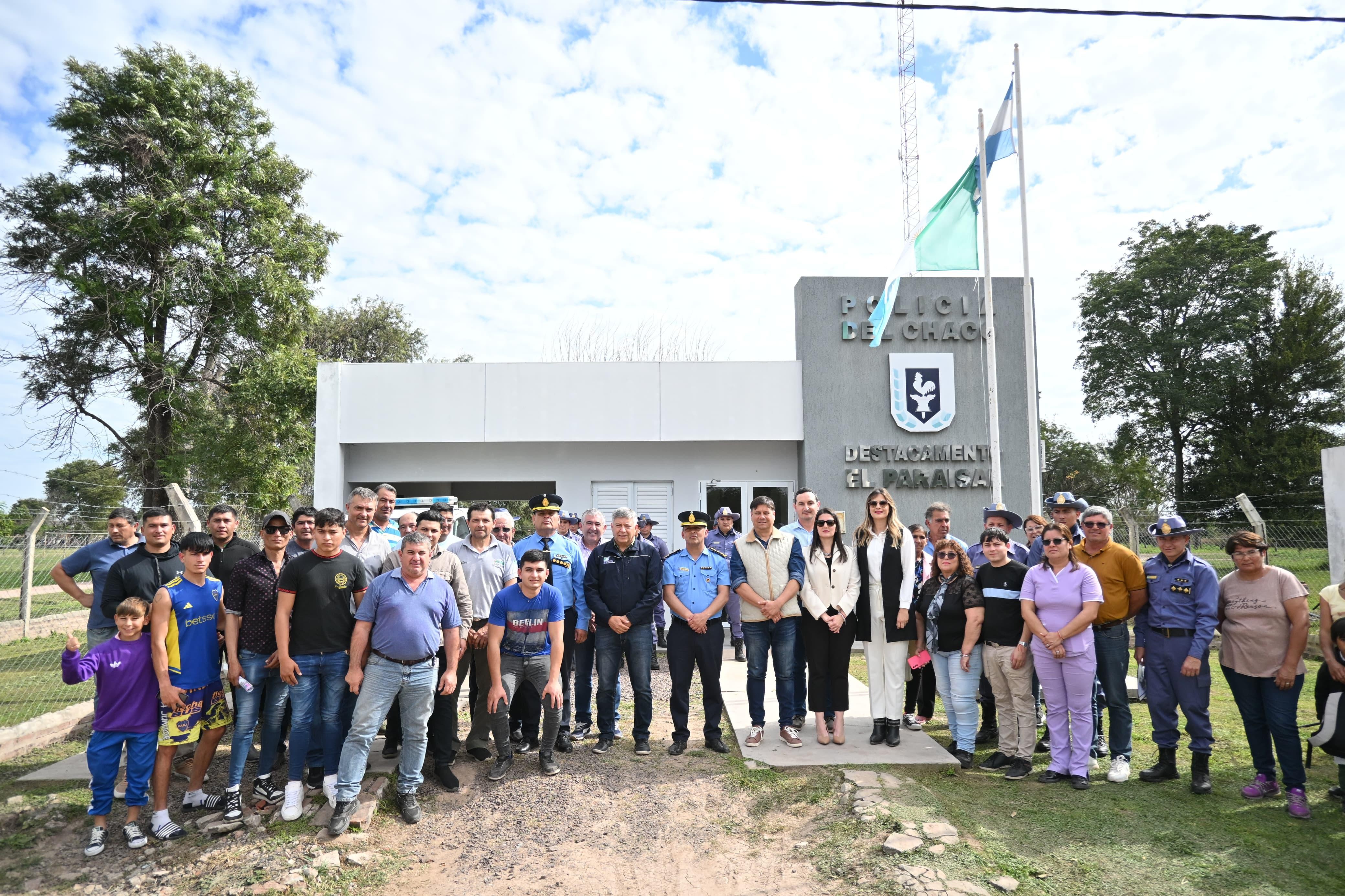 POR PRIMERA VEZ: EL DESTACAMENTO RURAL «EL PARAISAL» RECIBE SU PATRULLERO