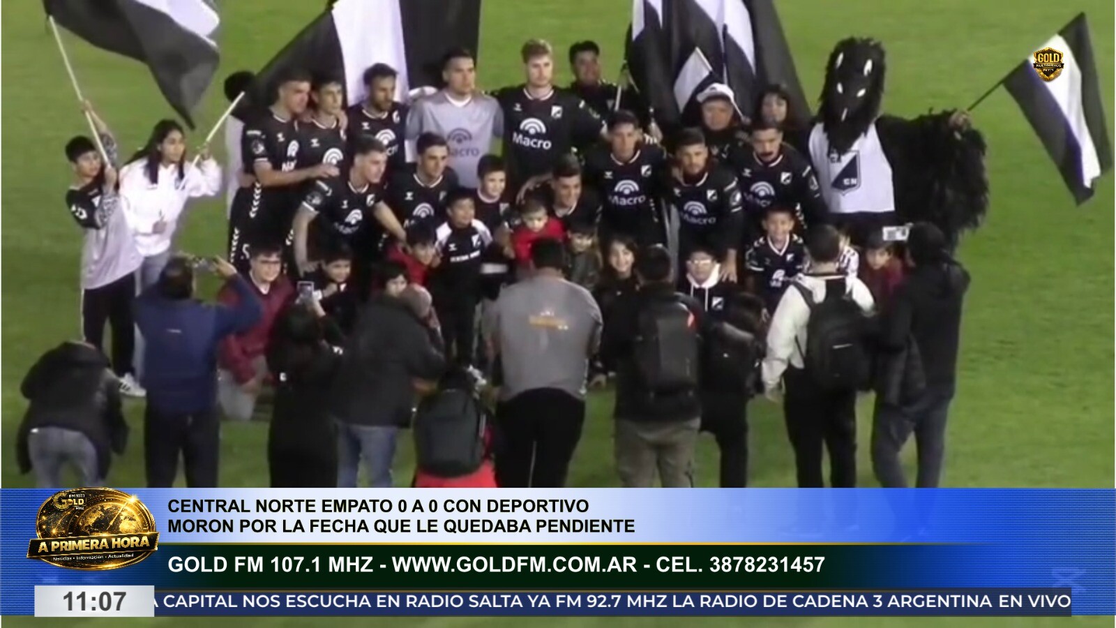 Central Norte empató sin goles ante Morón y sumó un punto clave en la lucha por alejarse del descenso