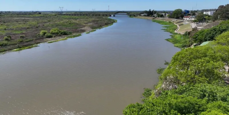 Monitoreo del río Salado: «La situación no es de alerta»