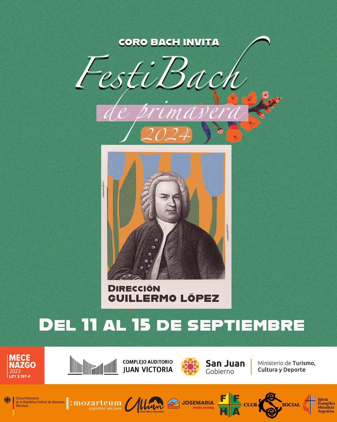 Este jueves Bach llega a Ullum