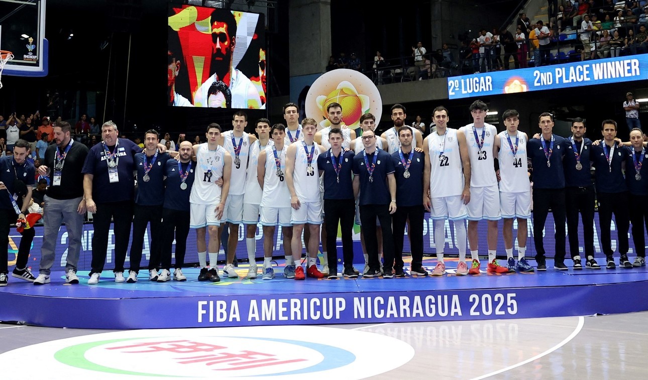 Argentina cayó con Brasil en la final de la AmeriCup