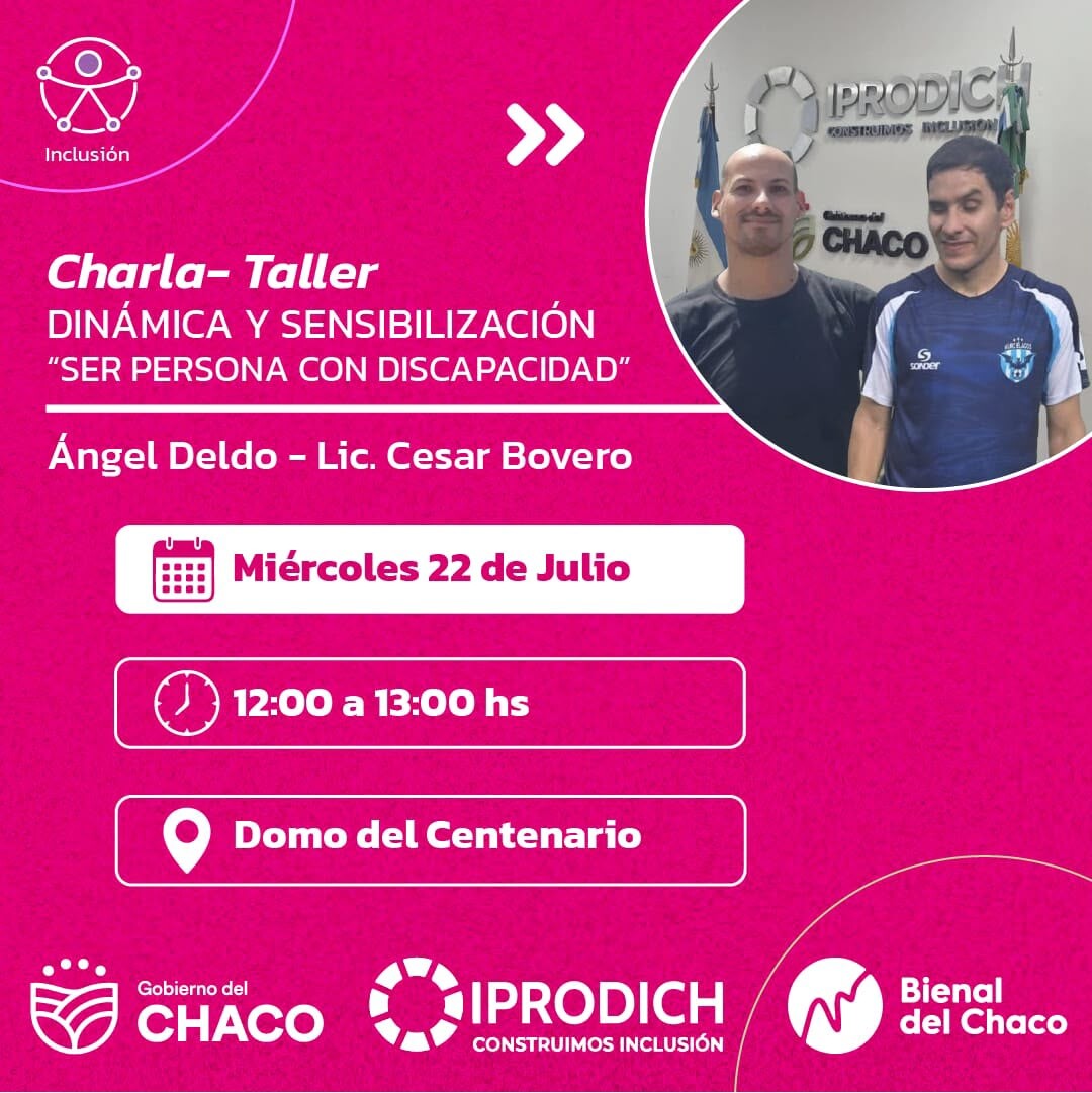 IPRODICH INVITA A VIVIR LA BIENAL CON ARTE, ACCESIBILIDAD E INCLUSIÓN