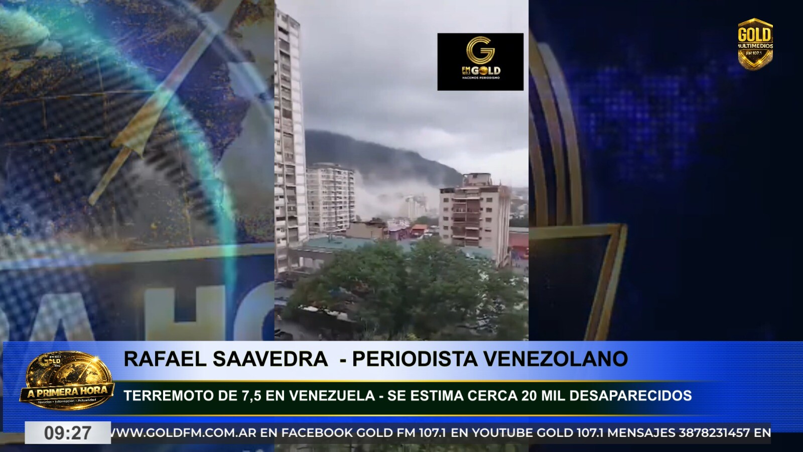 Asciende a 164 la cifra de fallecidos tras los devastadores terremotos en Venezuela