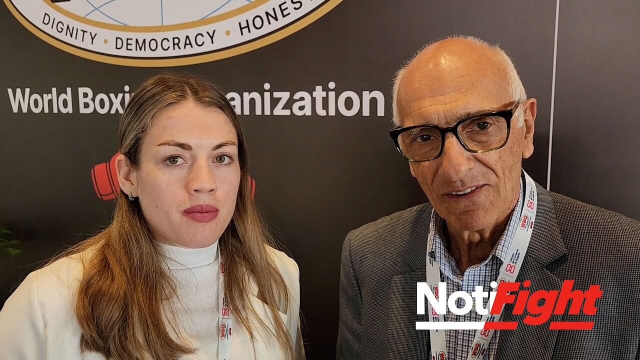 Entrevista de La Princesita Bermúdez con Juan Larena para NotiFight