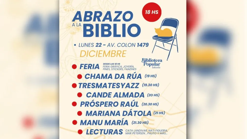 Abrazo-Festival en apoyo a la Biblioteca Popular Salceda