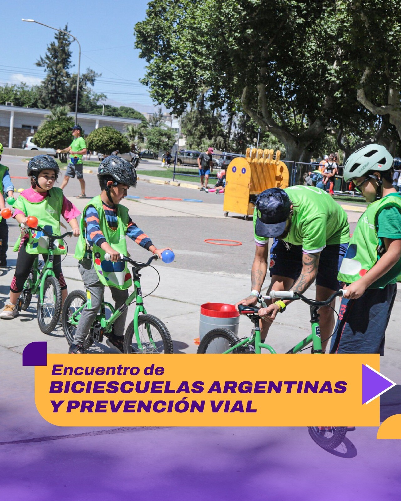CIUDAD: promueve la educación vial a través de un encuentro de Biciescuelas