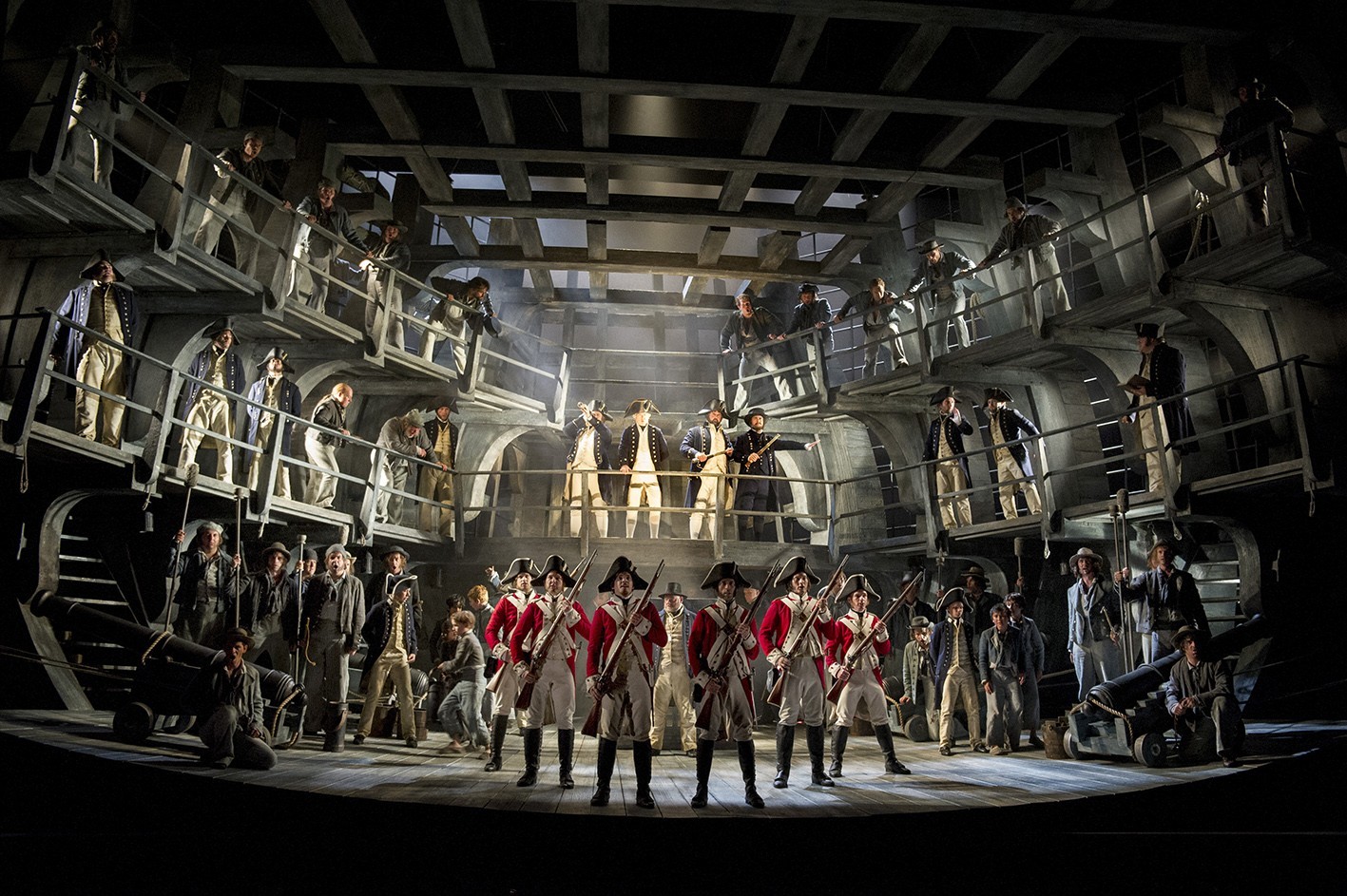 Billy Budd se estrenó con una gran puesta en el Colón