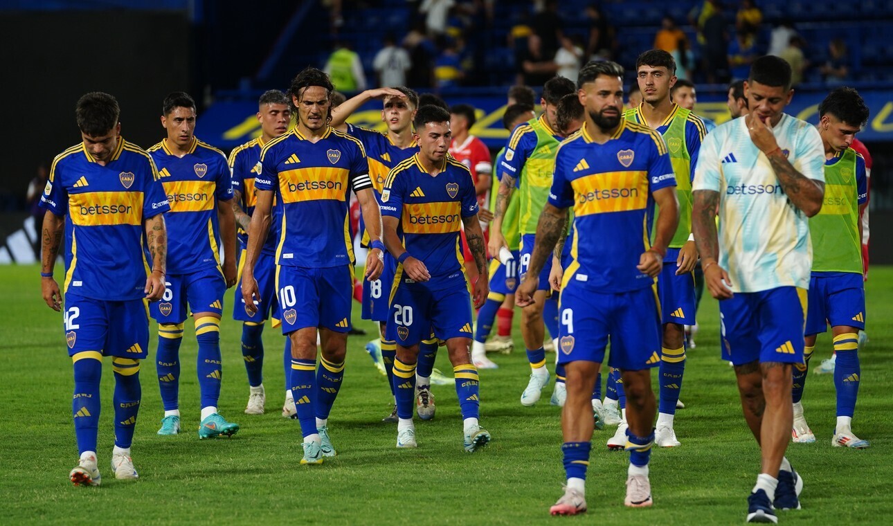 Boca, con clara falta de rodaje, empató con Argentinos en la Bombonera