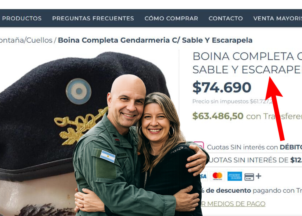 Otro escandalo por corrupción alcanza al titular de la Gendarmería Nacional