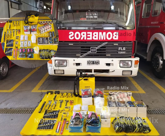 Bomberos bermudenses recibieron una importante donación