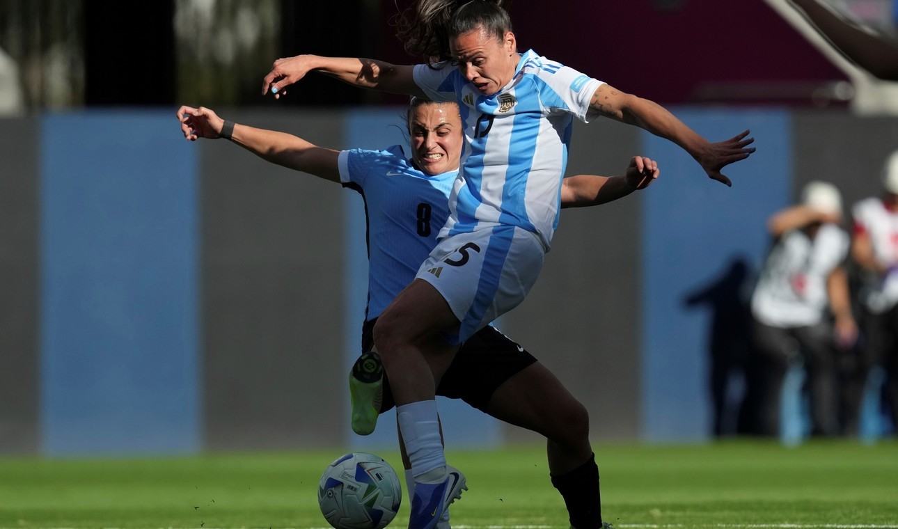 bonsegundoflorenciauruguay.jpg 1-0: Argentina le ganó a Uruguay en la Copa América Femenina