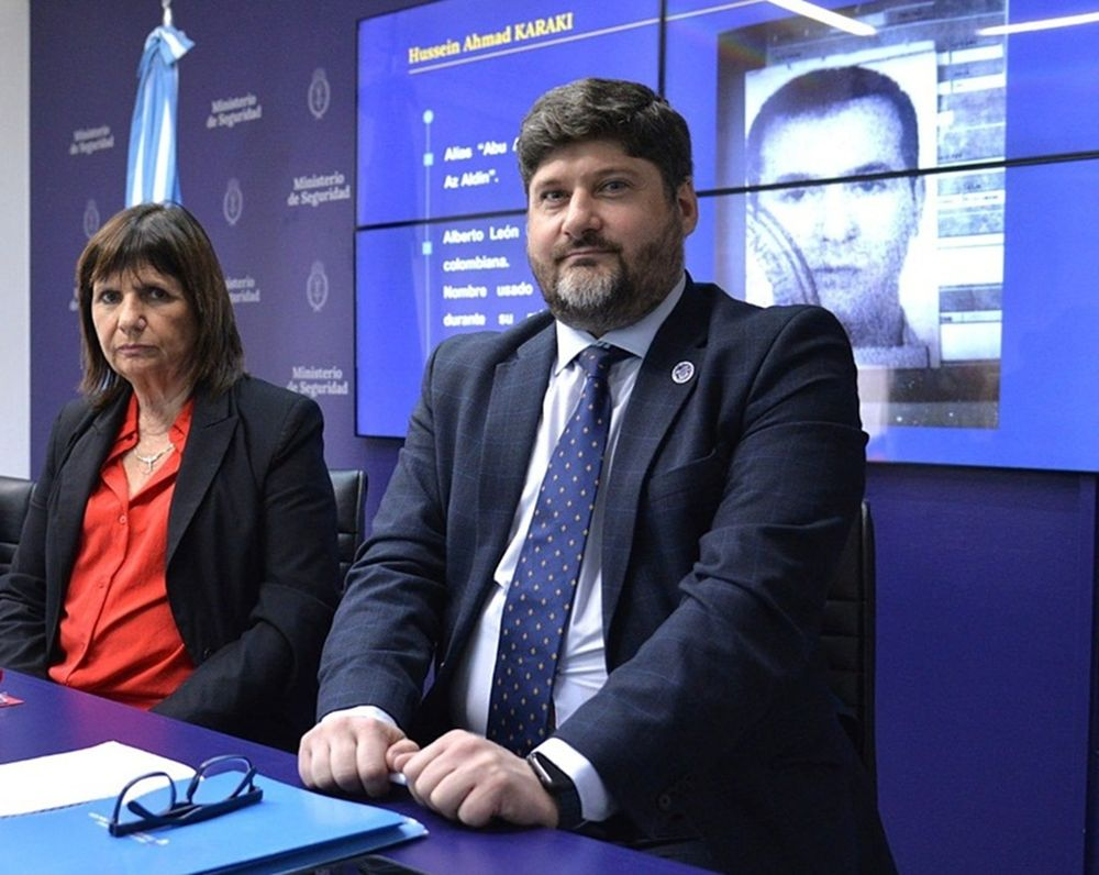 El reemplazo de Ricardo José Ferrer Picado al frente de la Dirección Nacional de Inteligencia Criminal (DNIC) fue confirmado por la ministra de Seguridad, Patricia Bullrich.
