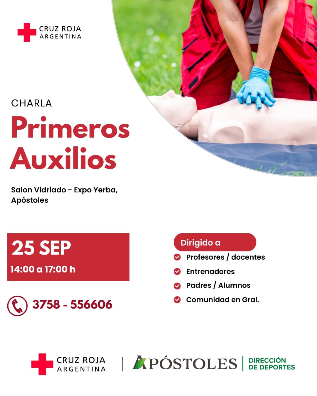 Capacitación en RCP y Primeros Auxilios en Apóstoles