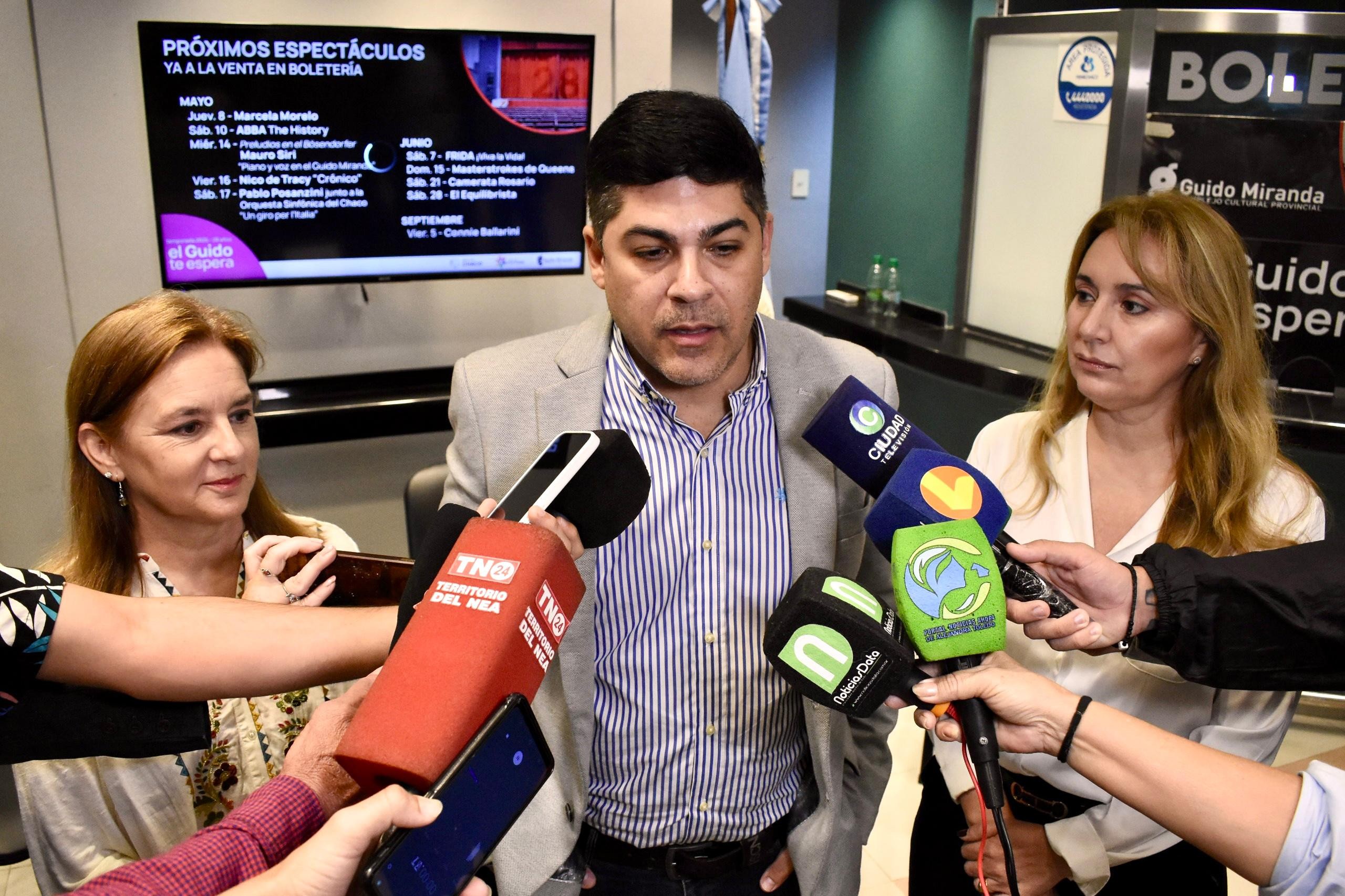 COMPLEJO CULTURAL GUIDO MIRANDA: EL 24 SE REALIZARÁ LA GALA DE MAYO CON LA PARTICIPACIÓN DE NAHUEL PENNISI
