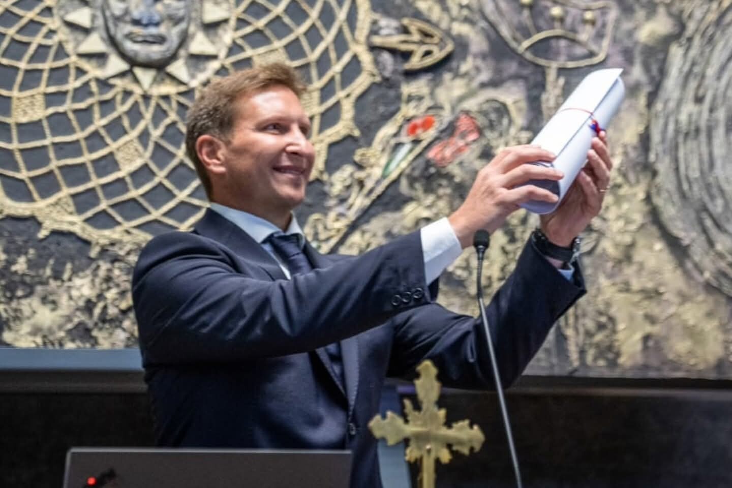 Ramón Gerega destacó la trayectoria y el compromiso de Sebastián Macías tras su asunción como presidente de la Cámara de Diputados