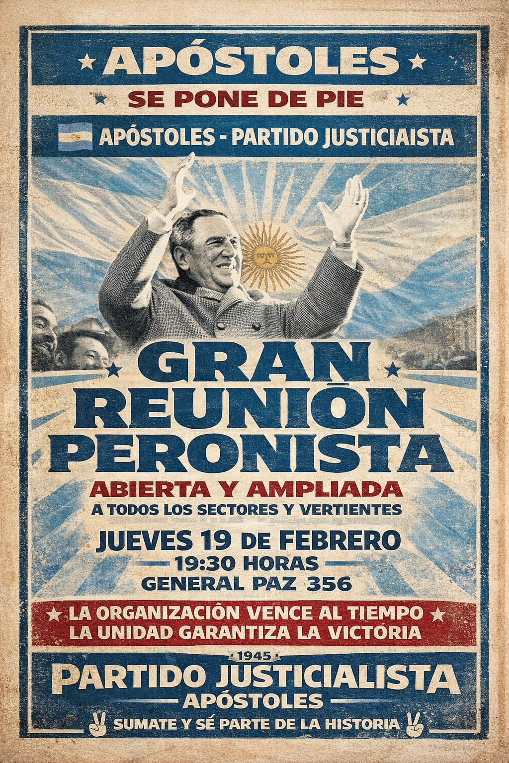 🔥✌️ APÓSTOLES SE ORGANIZA ✌️🔥