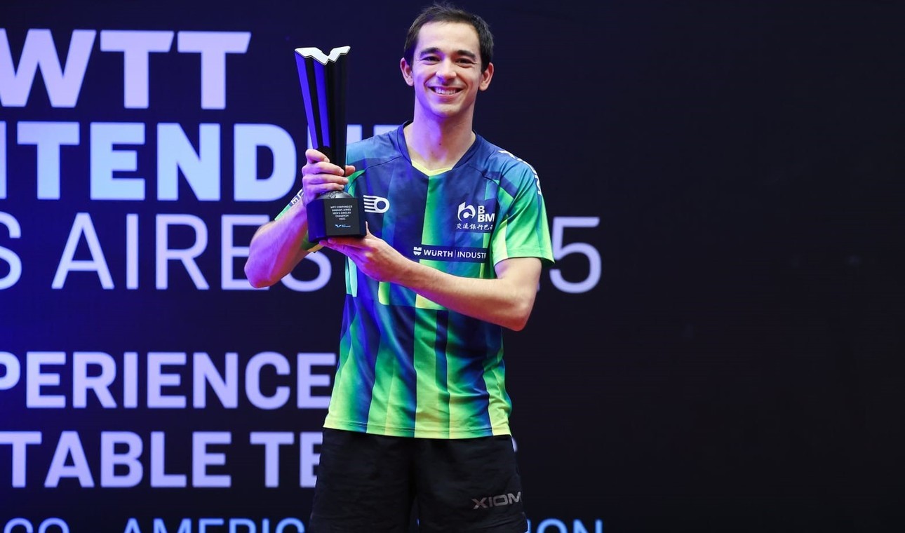 Tenis de Mesa: Hugo Calderano y Miwa Harimoto ganaron el WTT Contender