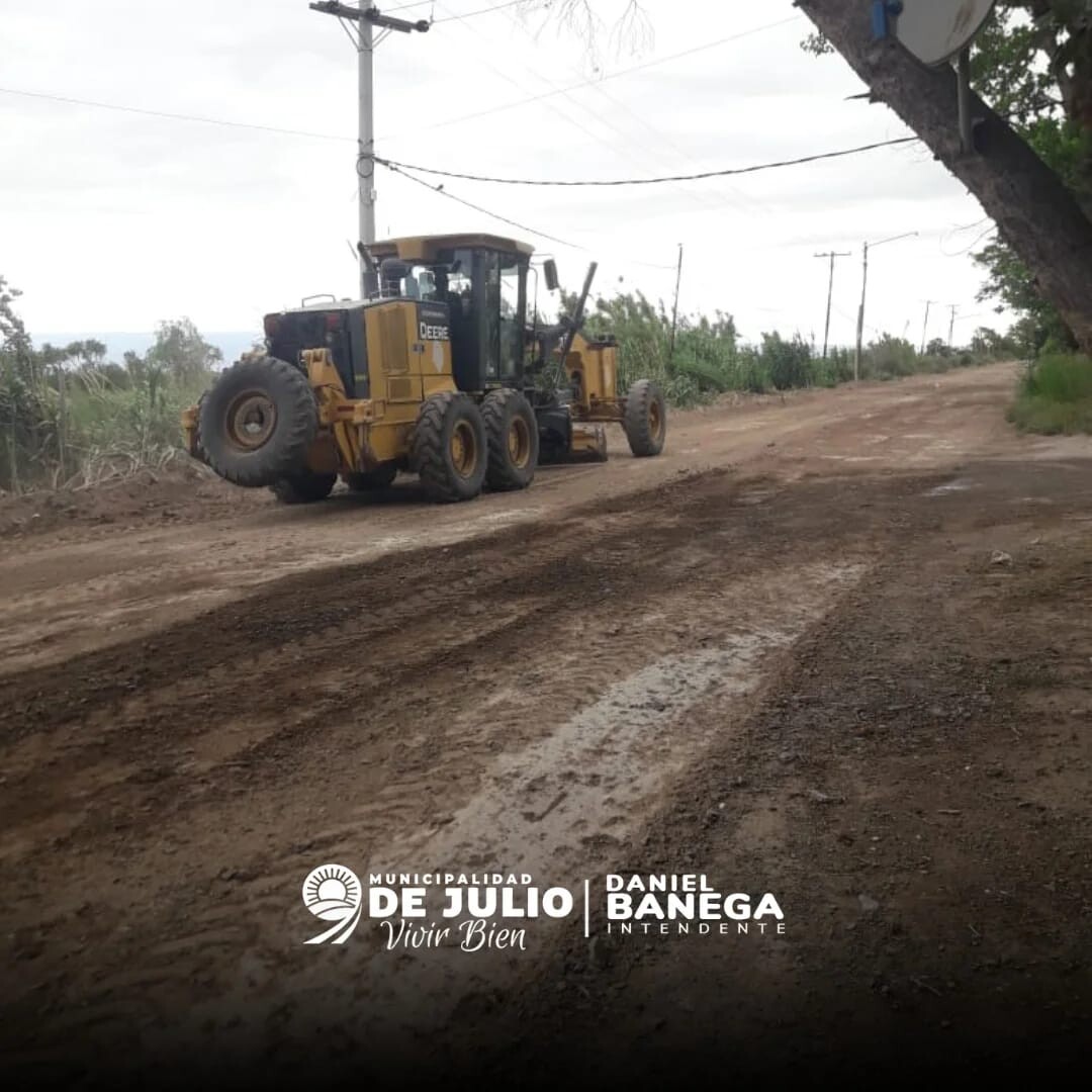 Bajo la gestion del intendente Daniel Banega,el municipio de 9 de Julio continua llevando a cabo obras claves en distintos sectores del departamento