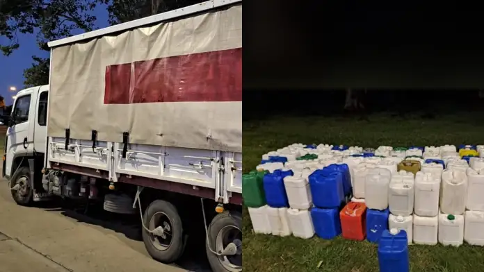 Operativo en el Túnel Subfluvial: interceptan un camión que transportaba ilegalmente 147 envases de agroquímicos