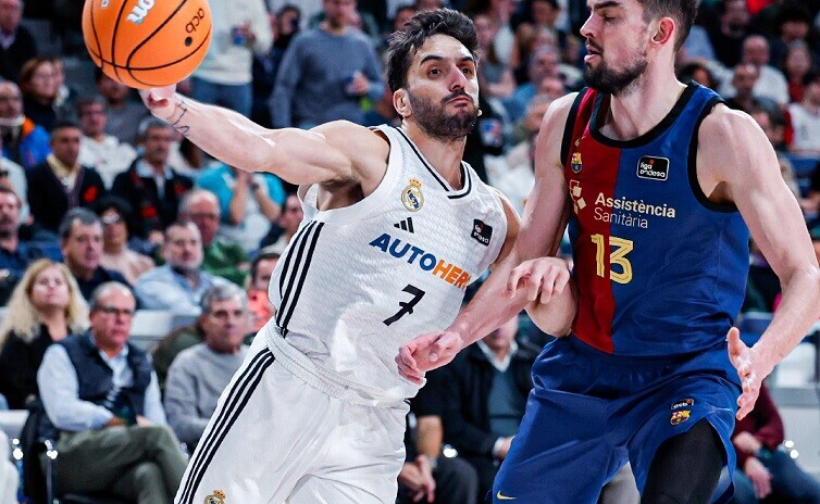 Real Madrid ganó el clásico con Campazzo goleador. Lesión del Tortu Deck
