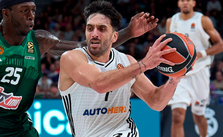 Campazzo volvió con todo y el Madrid superó al Panathinaikos