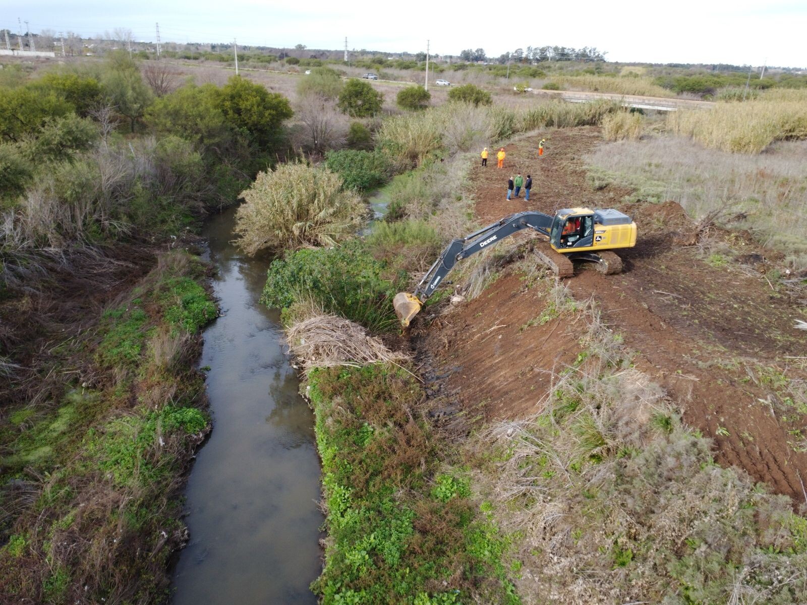 Plan hídrico: el sur santafesino se activa con obras clave para frenar inundaciones