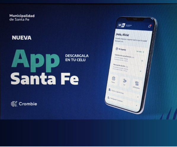 captura app santa fe.png App Santa Fe: una nueva forma de gestionar, informarse y participar desde el celular