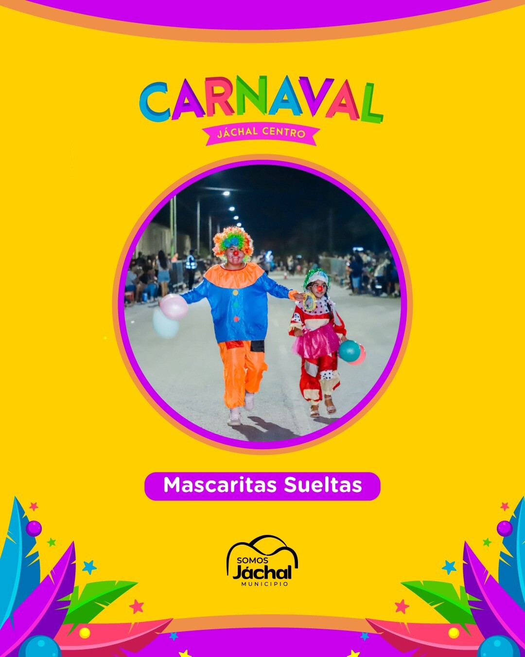 JÁCHAL: el sábado 8 de marzo, gran Cierre del Carnaval