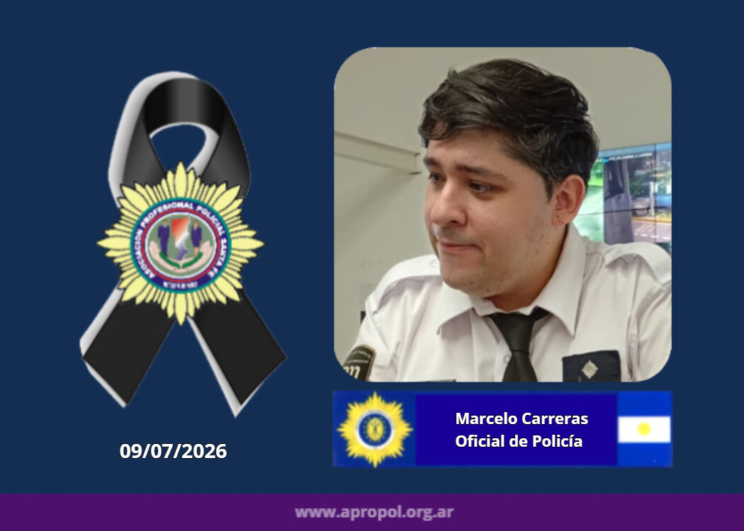 carreras_marcelo.jpg Dolor en la familia policial: falleció el oficial Marcelo Carreras