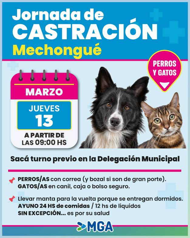 La jornada de castraciones llega a Mechongué