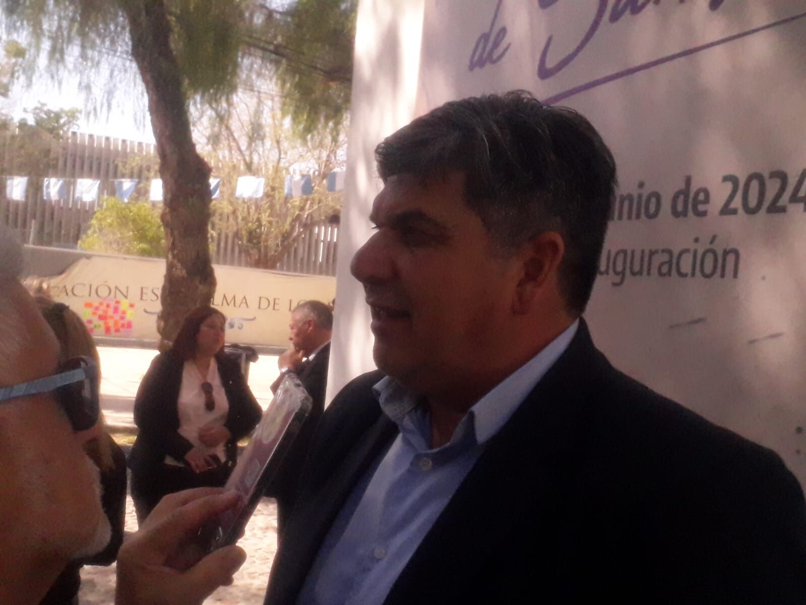 El intendente de Sarmiento,Alfredo Castro, señalo que aun sueña con concretar la obra de pavimentación sobre la Ruta 153.