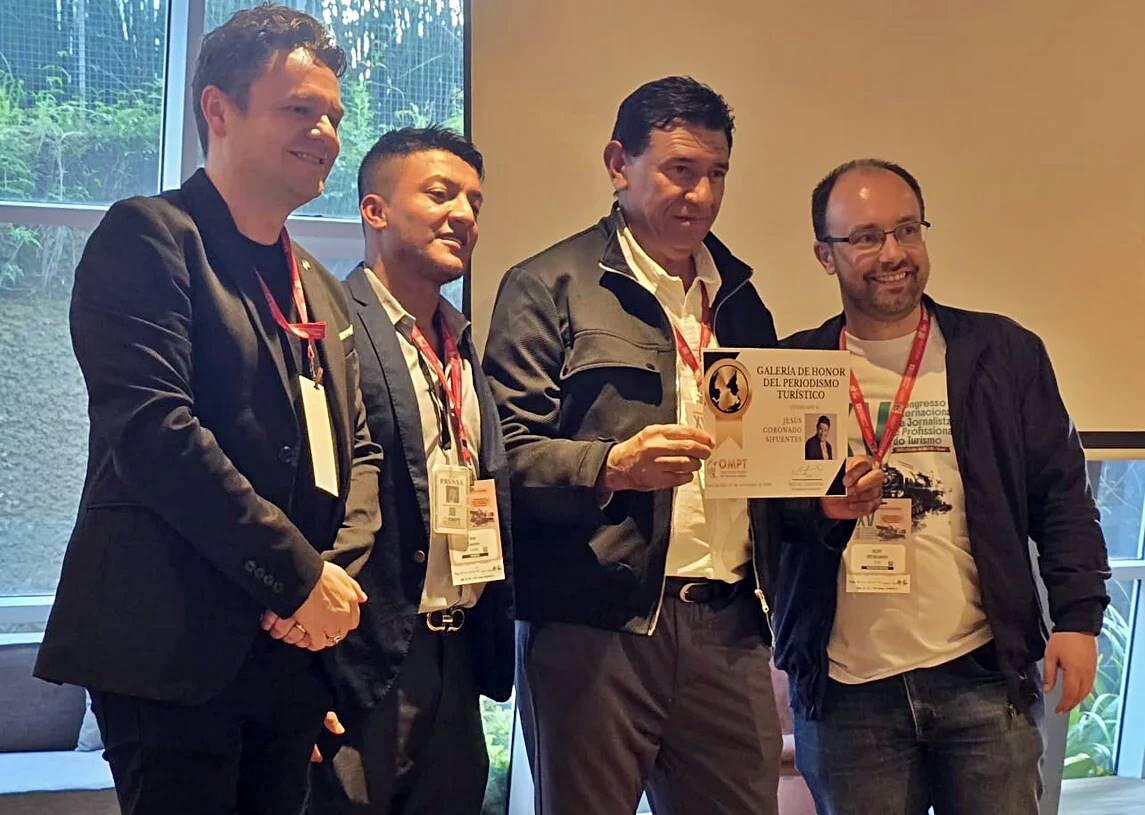 Jesús Chuy Coronado integra la Galería de Honor Mundial de Periodistas Turísticos de la OMPT