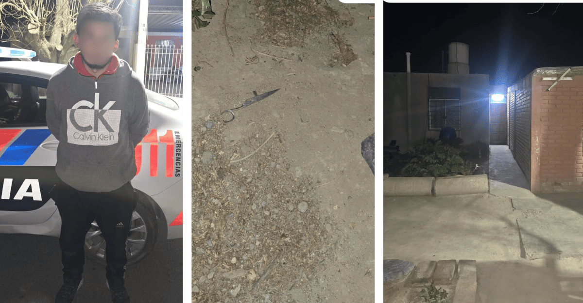 La policía atrapó a “Kity” tras asalto en caucete