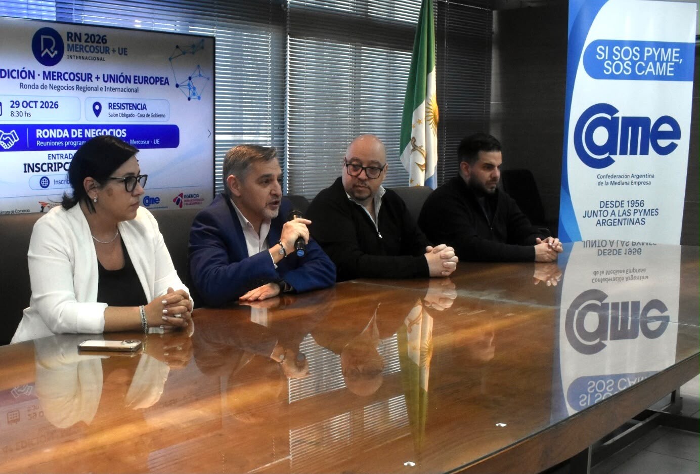 cc2d920f-57d6-4ece-93bc-8d029b5a62ac.jpeg IV RONDA INTERNACIONAL DE NEGOCIOS: EL GOBIERNO Y EL SECTOR PRIVADO CONVOCAN A EMPRESAS DE TODO EL PAÍS Y PAÍSES VECINOS