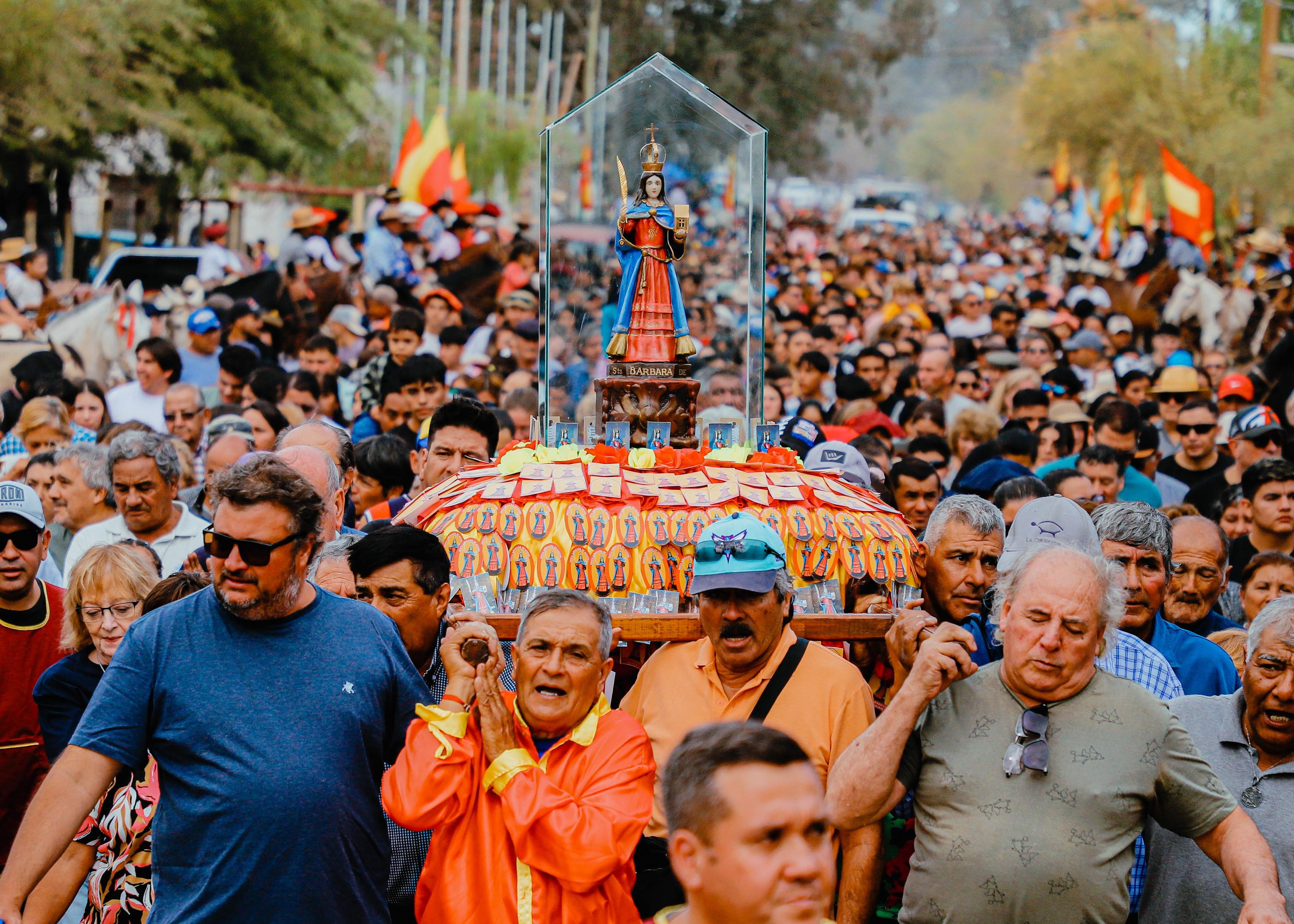 JÁCHAL: 30 años de la Fiesta en honor a Santa Bárbara en Mogna