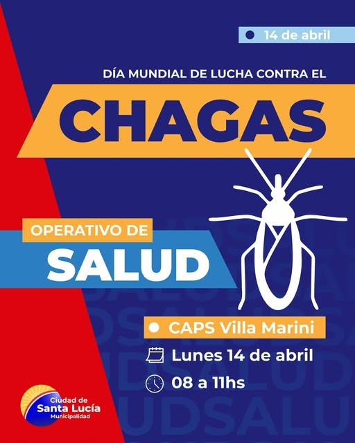 SANTA LUCÍA: operativo de Salud en el Día Mundial contra el Chagas