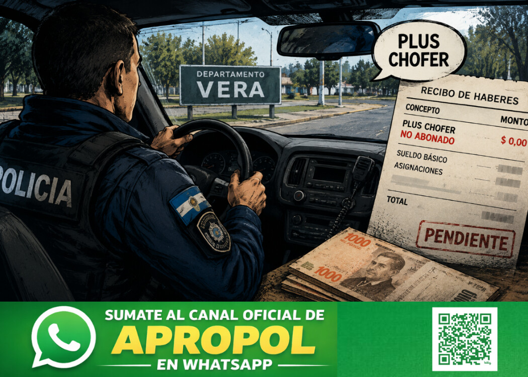 choferes_norte.jpg Malestar policial en el norte santafesino por el pago del plus para choferes