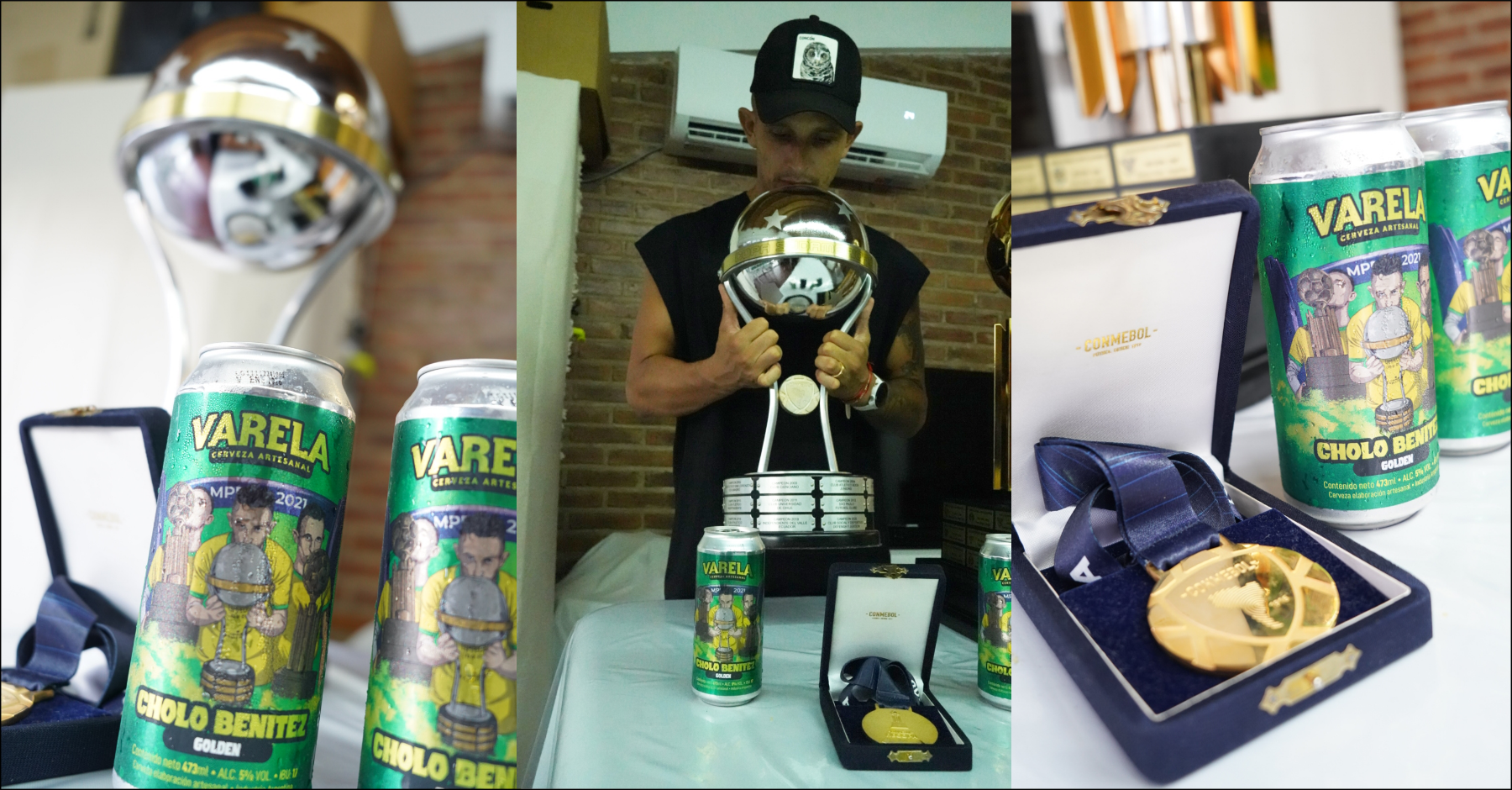 Cerveza Varela lanzó la línea «Cholo Benítez» un ícono de Defensa y Justicia