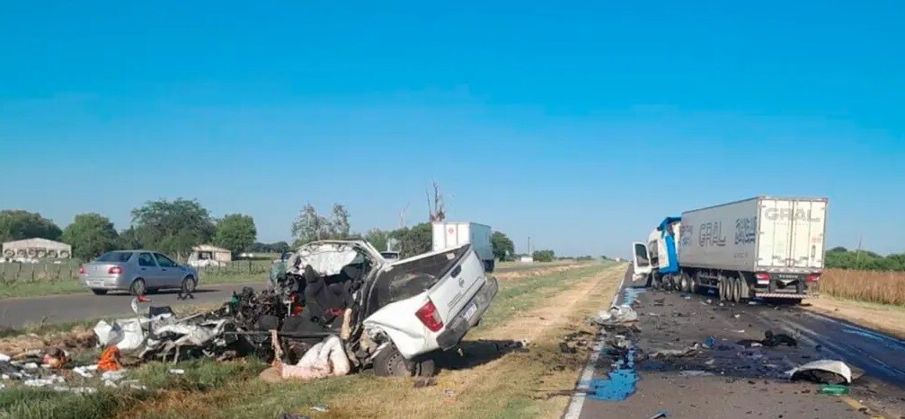 Nueva tragedia vial en Entre Ríos: tres muertos tras choque frontal en Ruta 18