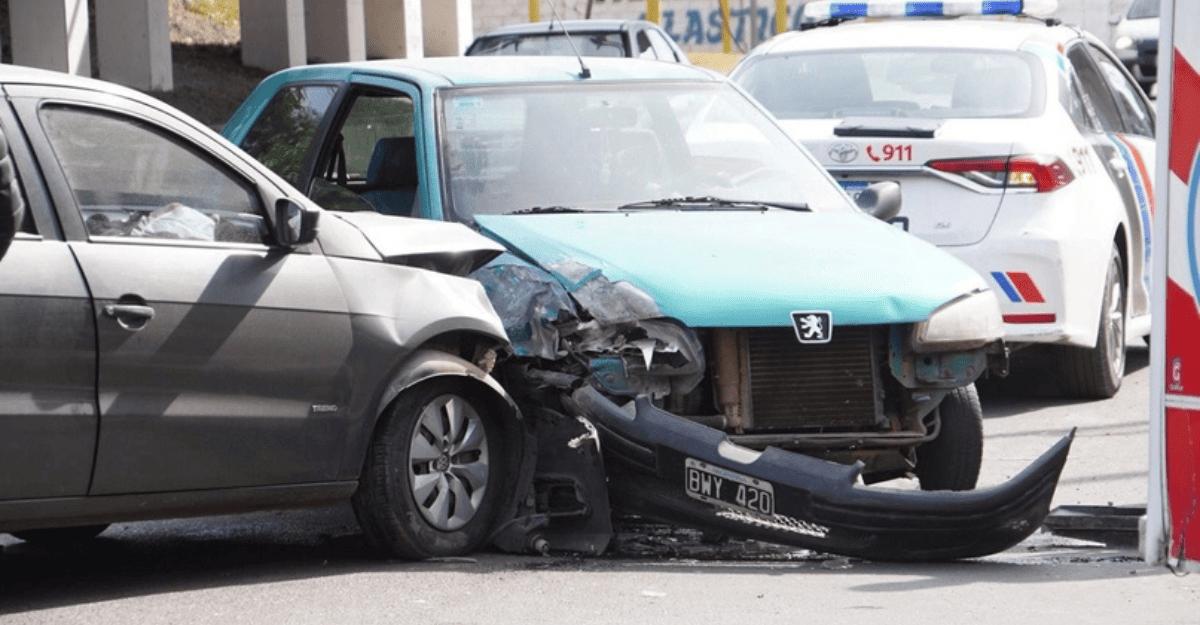 Siniestro vial en Necochea y Circunvalación: un bebé resultó con golpes leves