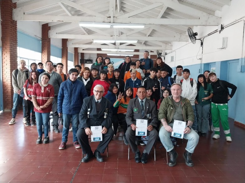 Más de 2300 estudiantes recibieron las charlas de veteranos de Malvinas