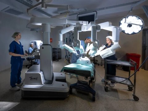 cirugia robotica.jpg El primer encuentro iberoamericano de cirugía robótica se realizó en Argentina