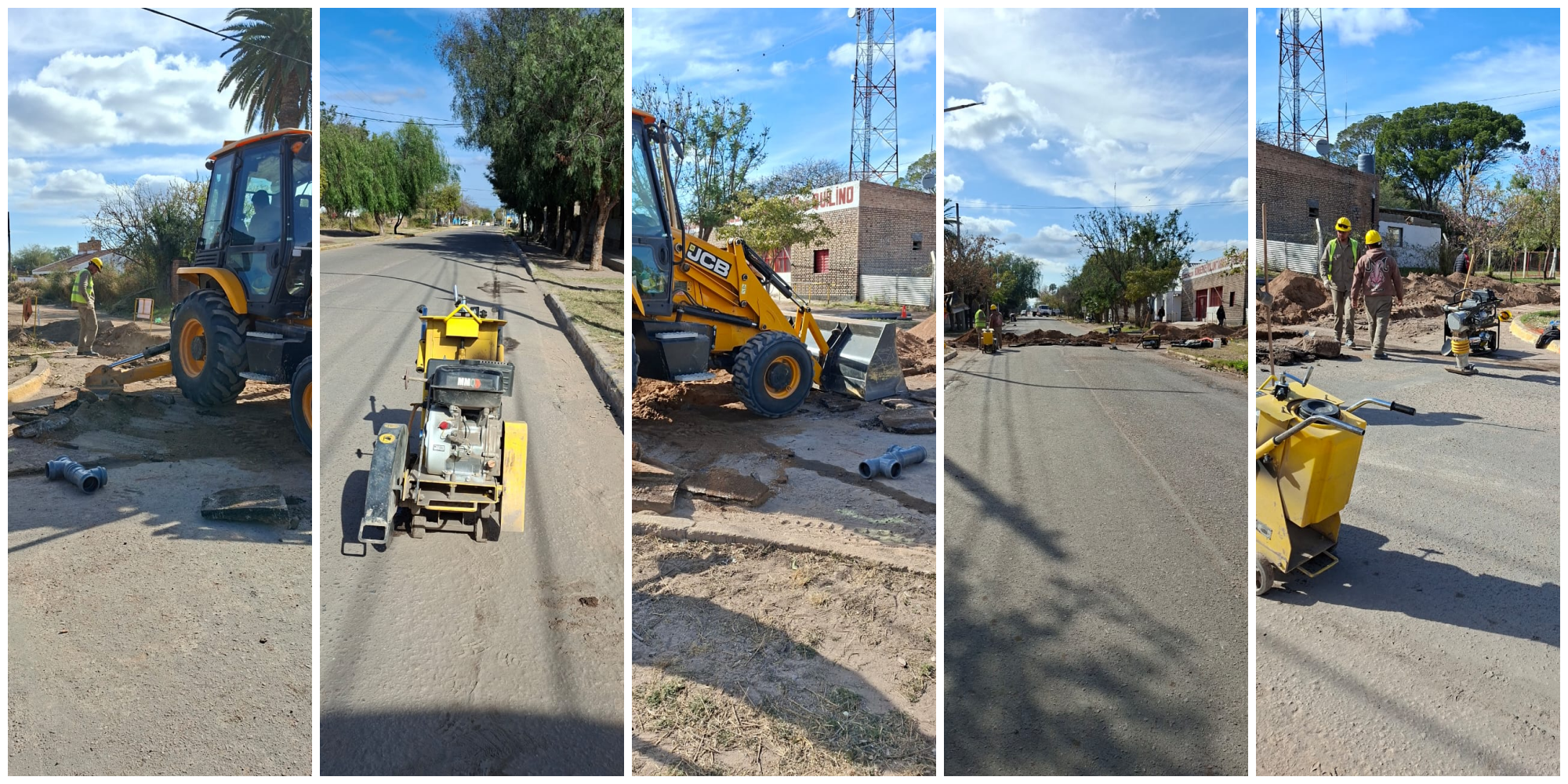 Avanza la obra de ampliación de la red de agua potable en Quilino