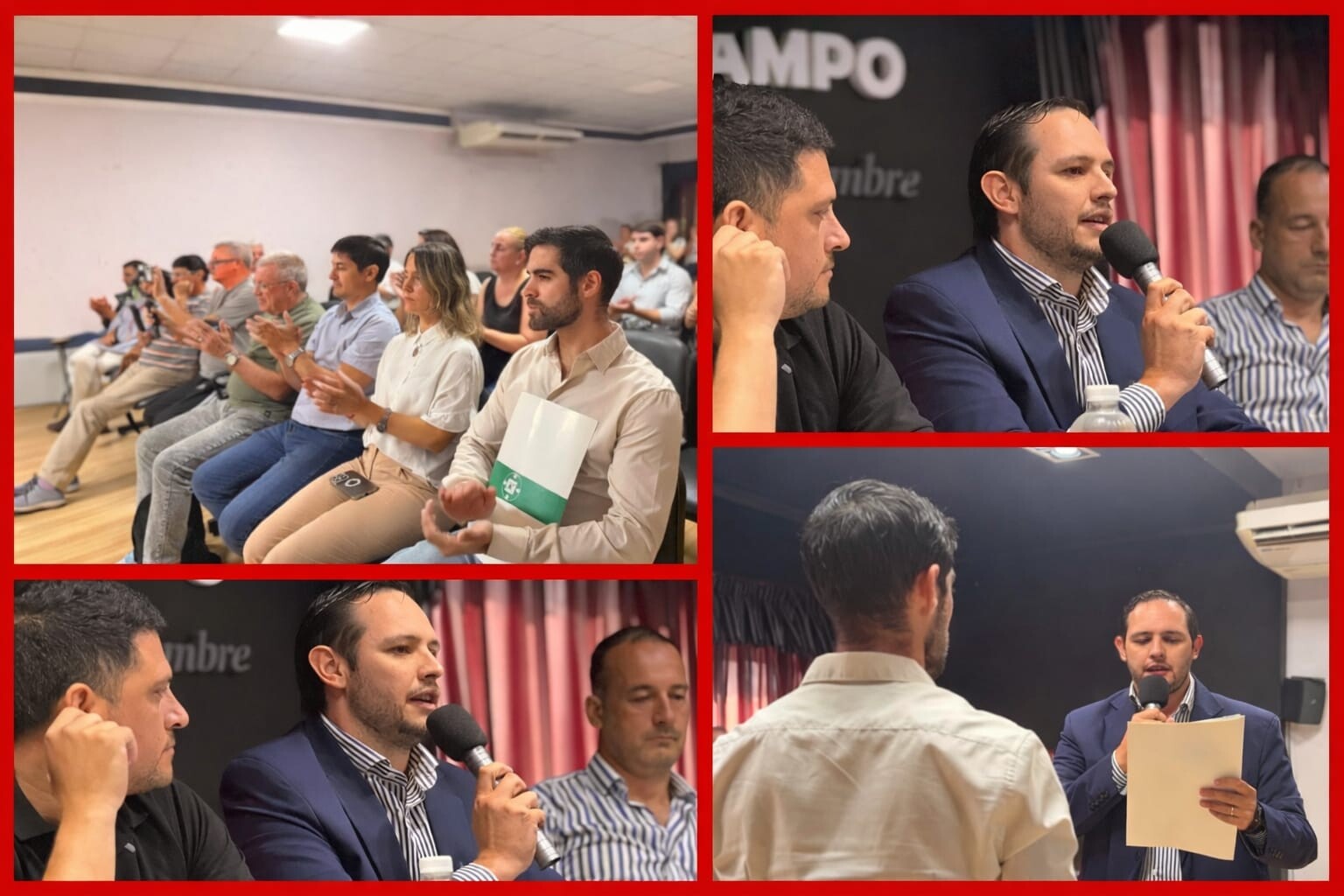 collages func.jpeg Cambios en el Gabinete Municipal de Villa Ocampo