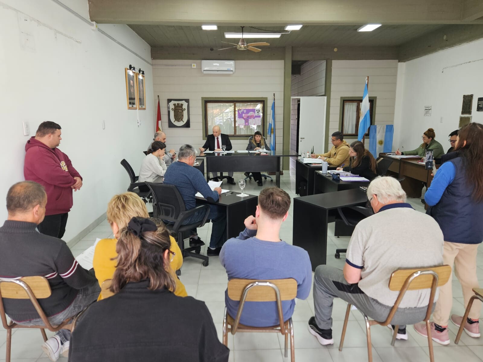 concejo cb.jpg Exención de impuestos a taxis, ludopatía e inseguridad: los ejes de la nueva sesión del Concejo de Capitán Bermúdez